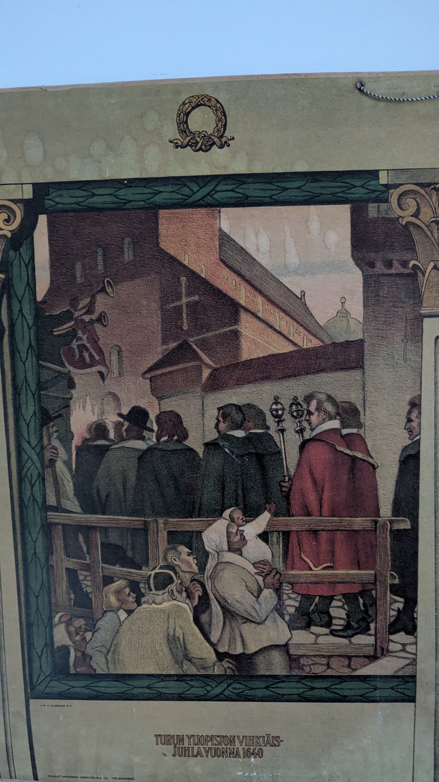 Opetustaulu Turun Yliopiston Vihkijäisjuhla 1640 (Albert Edelfelt / Louis Sparre)