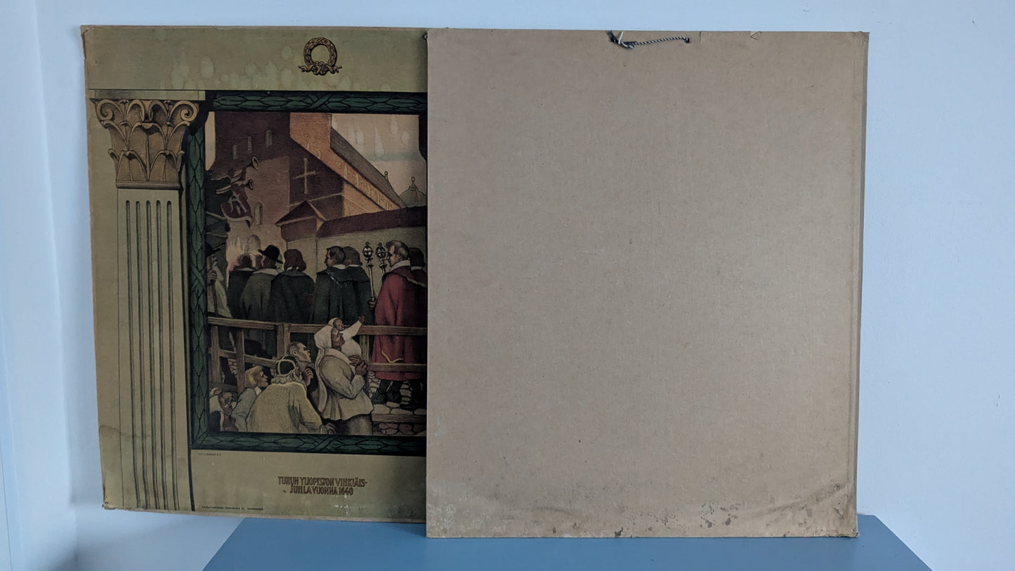 Opetustaulu Turun Yliopiston Vihkijäisjuhla 1640 (Albert Edelfelt / Louis Sparre)