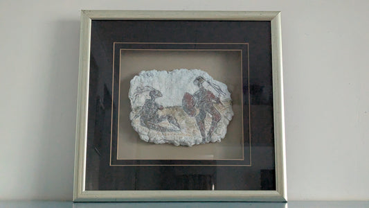 Risto Salonen - Taistelija (Signeerattu Maalaus / Kollaasi 1993)