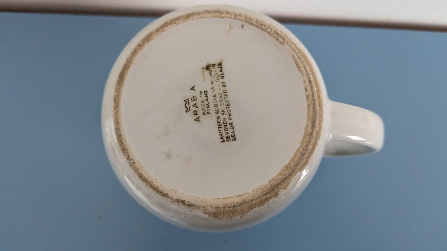 Arabia Oksa Maitokannu / Kannu (1953-1971, Raija Uosikkinen)