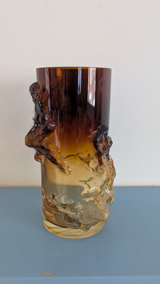 Kumela Petäjä Maljakko (1970-luku, Signeerattu, Kaj Blomqvist)