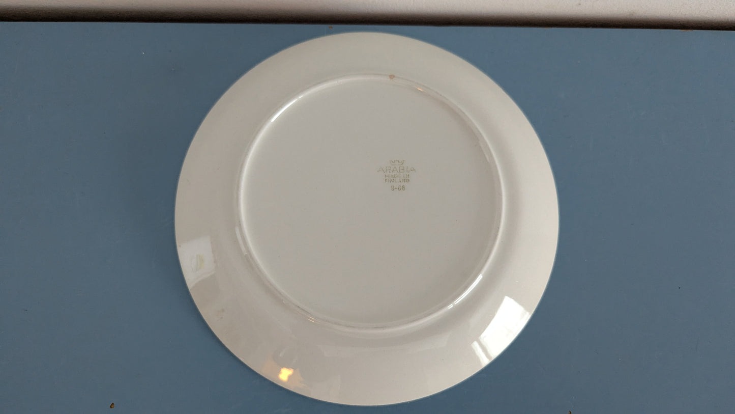 Arabia Soma Leipälautanen / Leivoslautanen (4kpl, 1964-1971, Raija Uosikkinen)