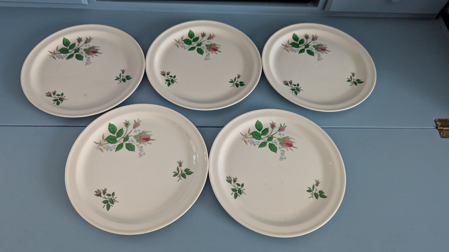 Arabia Soma Leipälautanen / Leivoslautanen (5kpl, 1964-1971, Raija Uosikkinen)