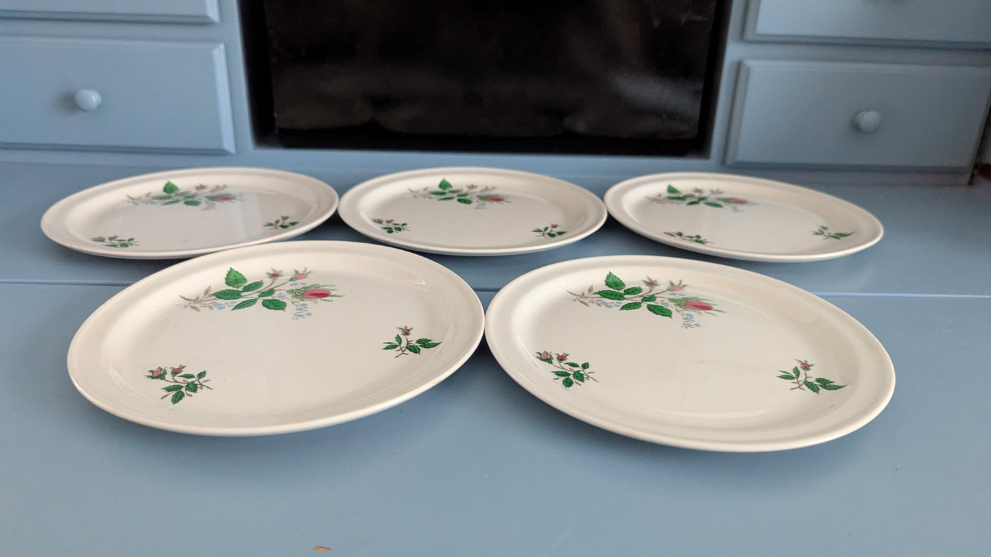 Arabia Soma Leipälautanen / Leivoslautanen (5kpl, 1964-1971, Raija Uosikkinen)