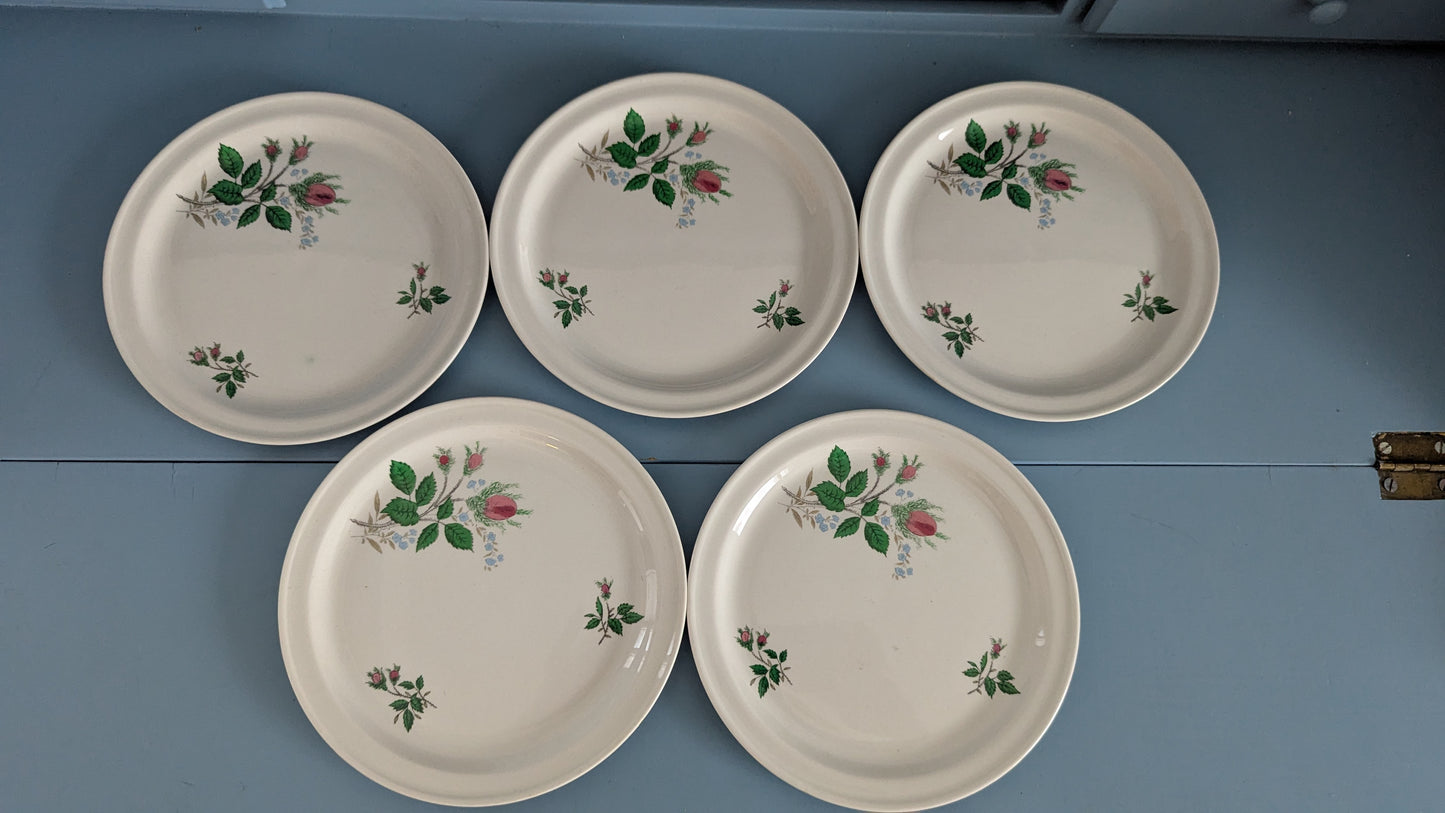 Arabia Soma Leipälautanen / Leivoslautanen (5kpl, 1964-1971, Raija Uosikkinen)