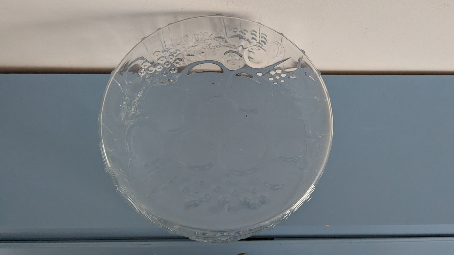 Nuutajärvi / Iittala - Flora Malja / Tarjoilukulho (ISO, 1966-1991, Oiva Toikka)