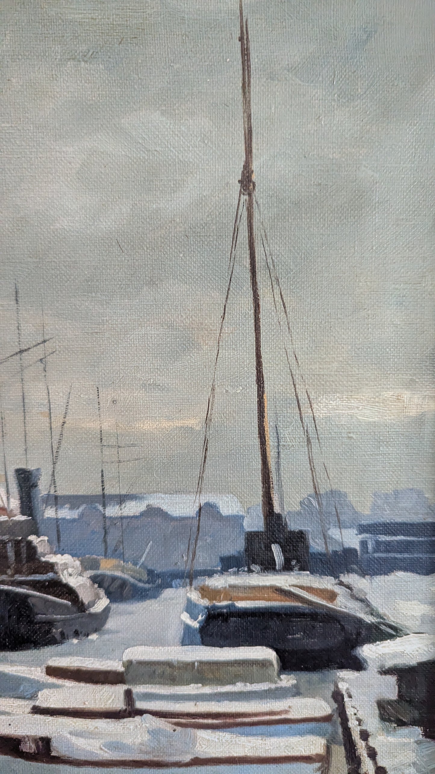 Niels Walseth - Signeerattu Öljyvärimaalaus