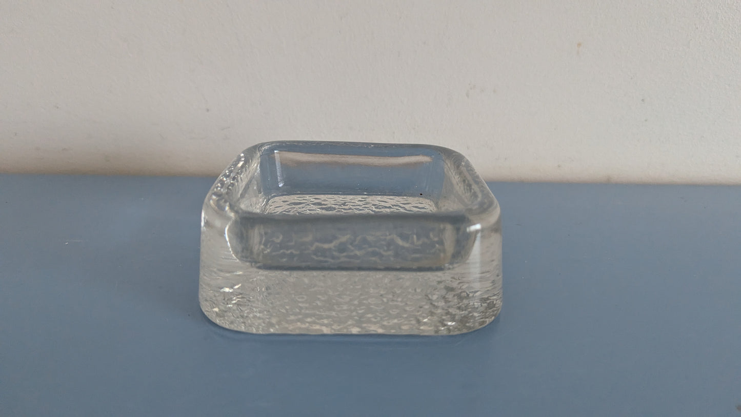 Iittala Riite Tuhkakuppi / Kynttilänalusta (1966-1987, Timo Sarpaneva)