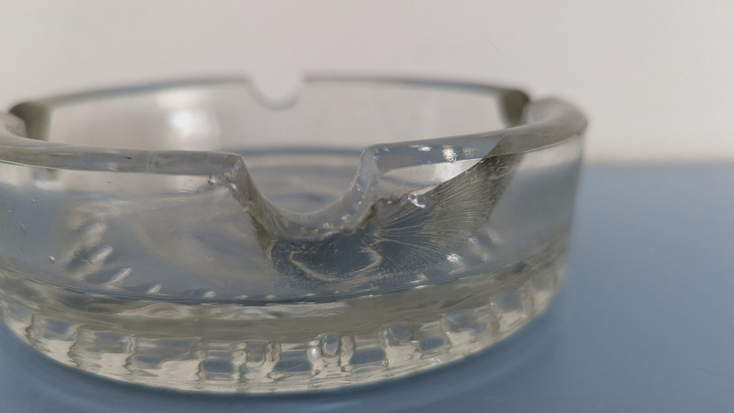 Riihimäen Lasi - 5704 Tuhkakuppi / Tuhka-astia (1930-1940-luku)