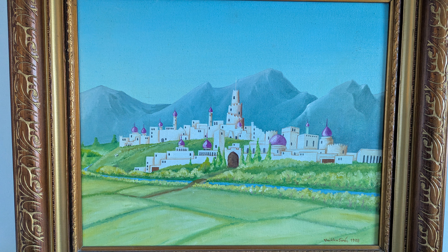 Veikko Siren - Signeerattu Öljyvärimaalaus (1978)