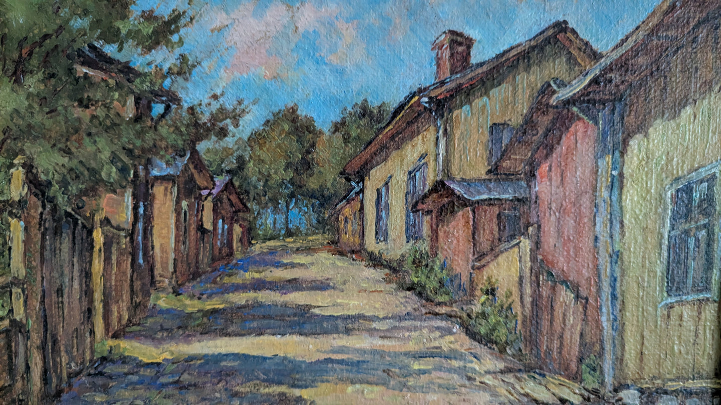 Signeerattu Öljyvärimaalaus