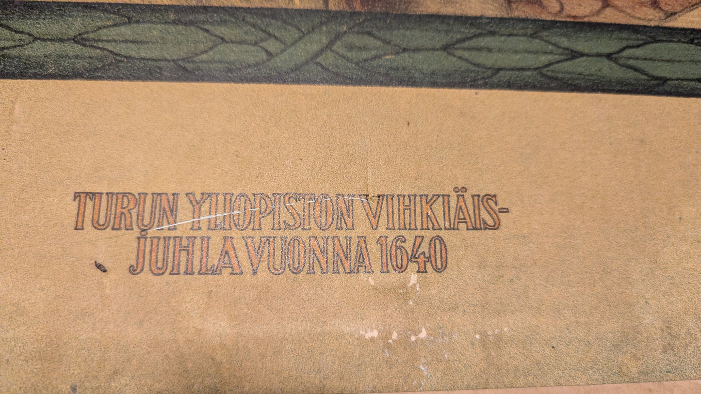 Opetustaulu Turun Yliopiston Vihkijäisjuhla 1640 (Albert Edelfelt / Louis Sparre)