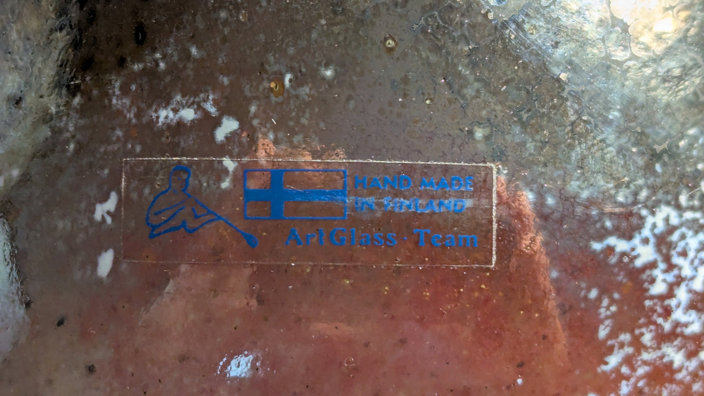 ArtGlass Team - Maljakko (Painava, Signeerattu, Jouko Rajalahti)