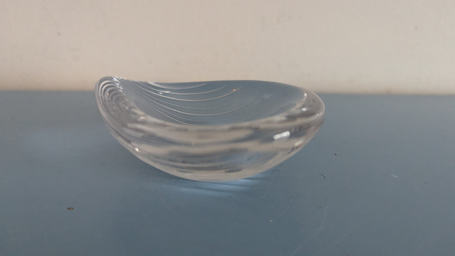Iittala - Viivahiottu Malja (1956, Signeerattu, Tapio Wirkkala)