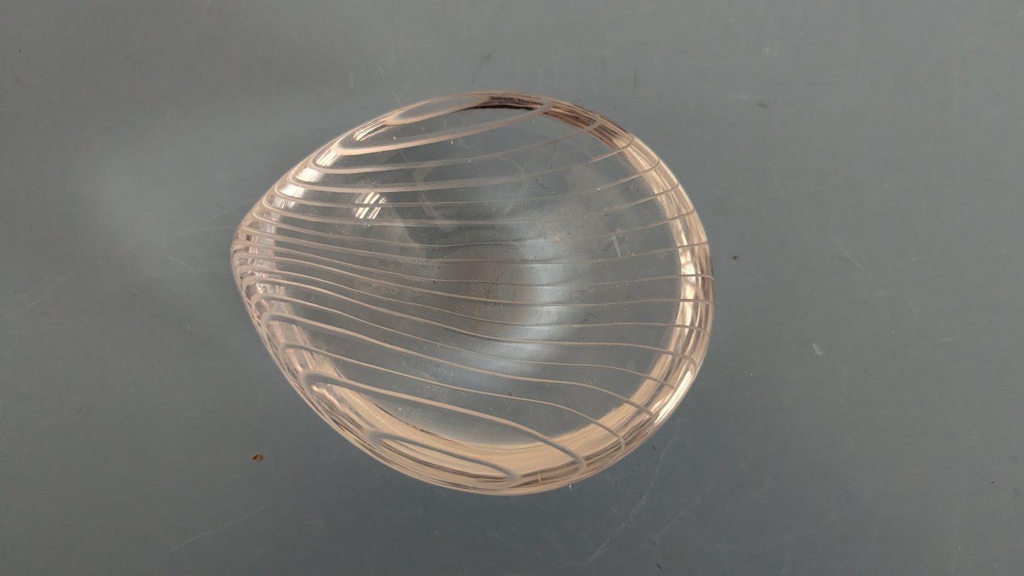 Iittala - Viivahiottu Malja (1956, Signeerattu, Tapio Wirkkala)