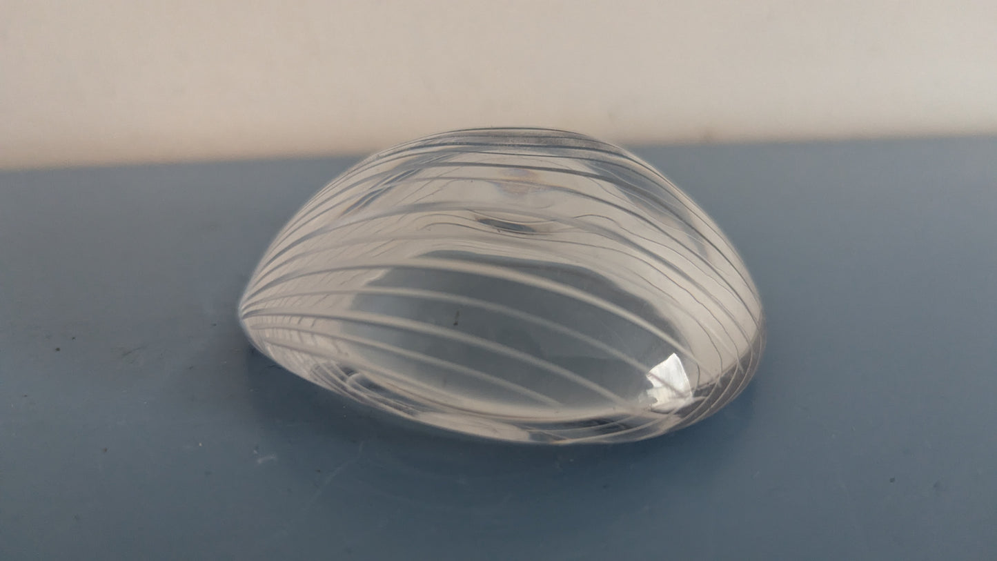 Iittala - Viivahiottu Malja (1956, Signeerattu, Tapio Wirkkala)