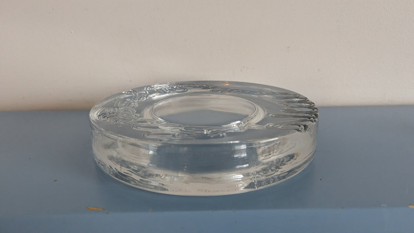 Iittala Arkipelago Kynttilänalunen / Tuhkis (1978-1999, Timo Sarpaneva)