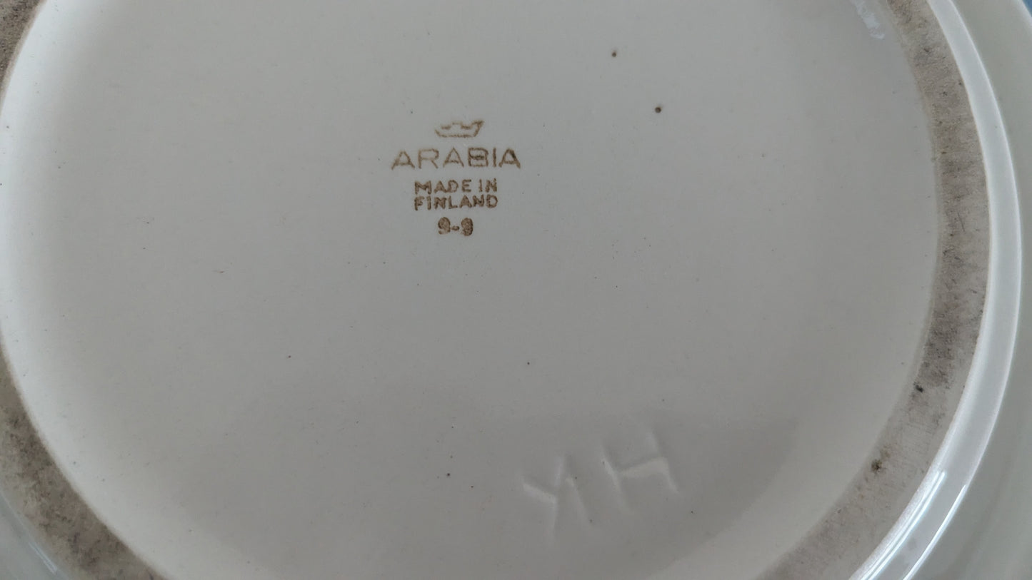 Arabia Iso HK-mallin Tuhkakuppi / Tuhka-astia (Paino: 1.7kg)