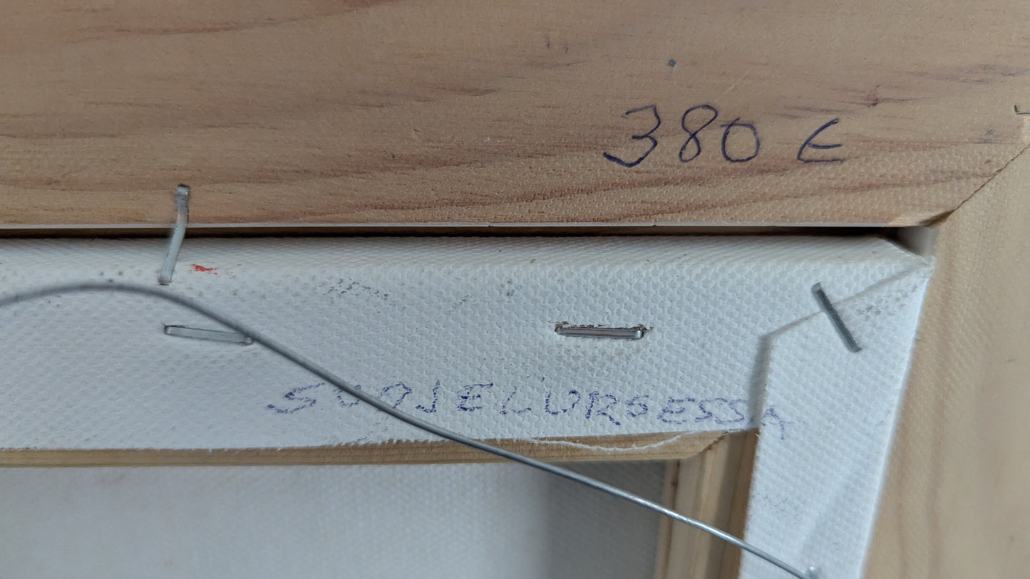 Anita Backlund -  Suojeluksessa (Signeerattu Öljyvärimaalaus 2025)