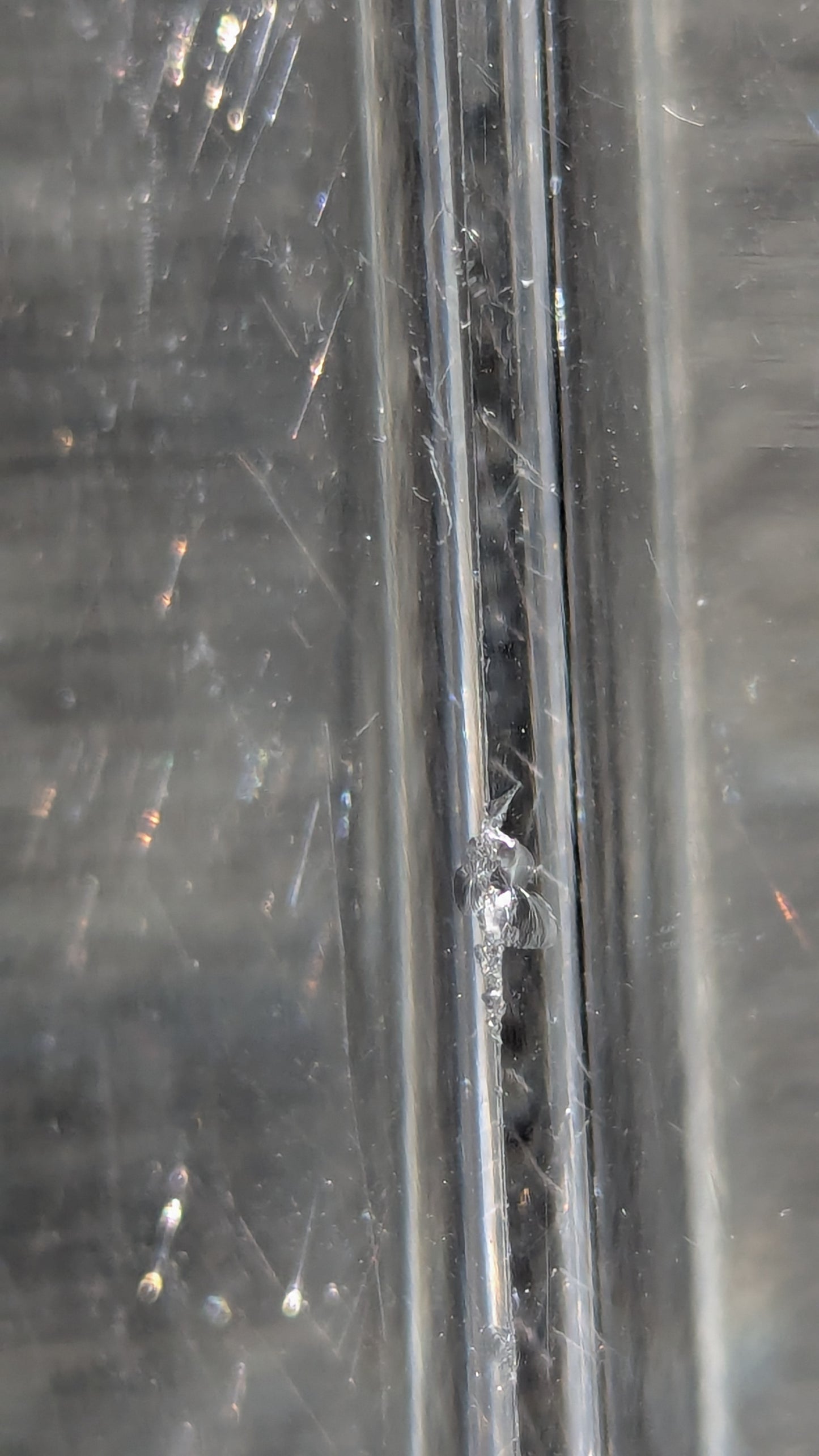 Nuutajärvi 1422/K571 Kristallimaljakko / Maljakko (1959, Saara Hopea)