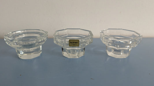 Luminarc - Octime Kynttilänjalka (3kpl, 1993-2017)