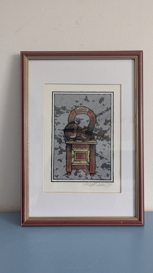 Raimo Kanerva - Signeerattu Grafiikka (1989)