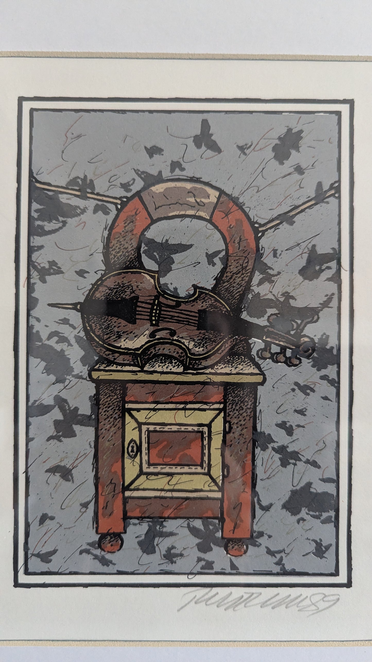 Raimo Kanerva - Signeerattu Grafiikka (1989)