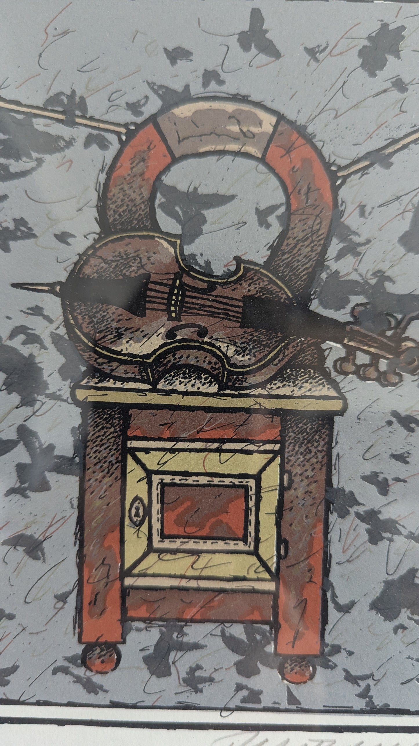 Raimo Kanerva - Signeerattu Grafiikka (1989)