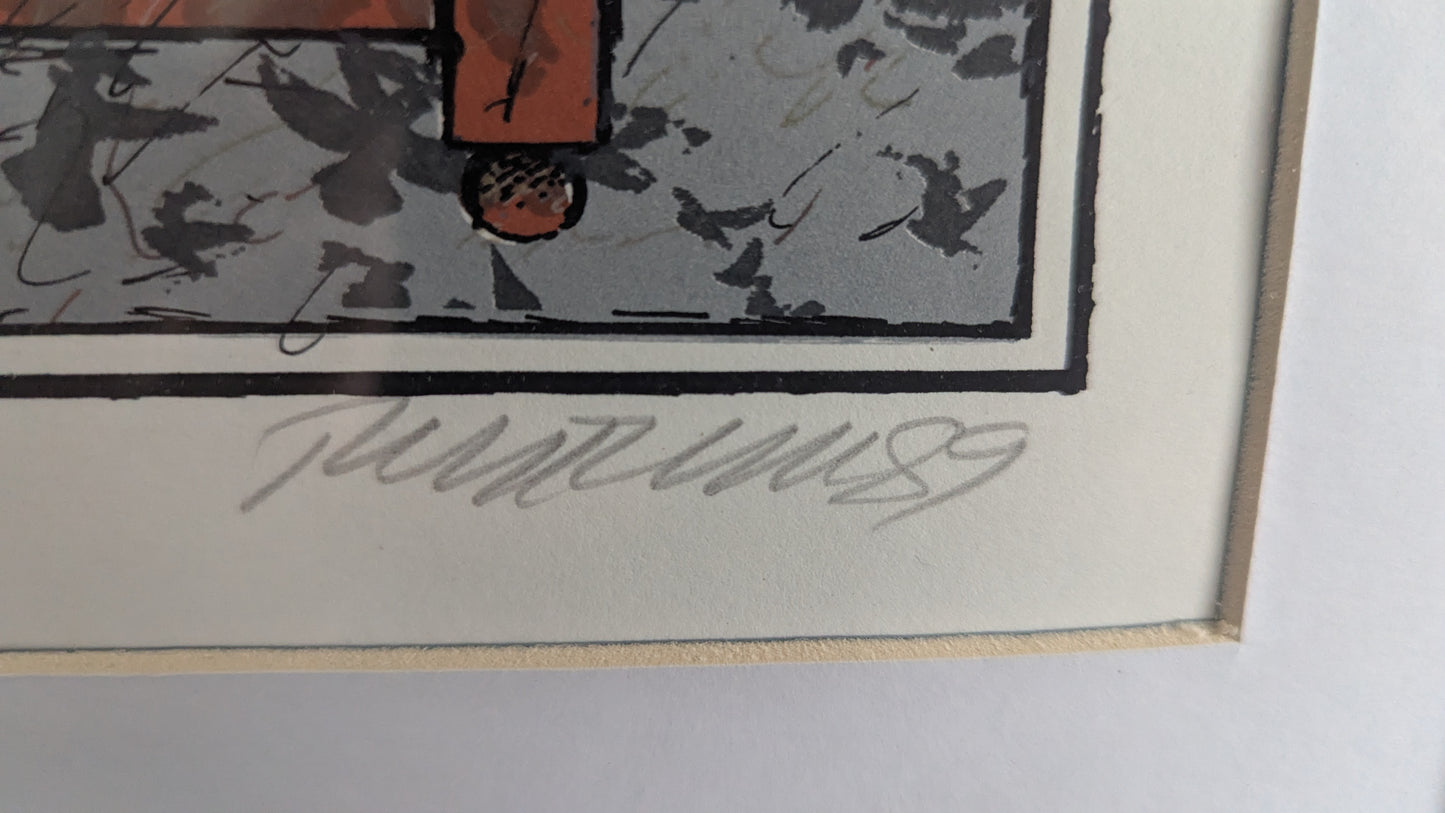 Raimo Kanerva - Signeerattu Grafiikka (1989)