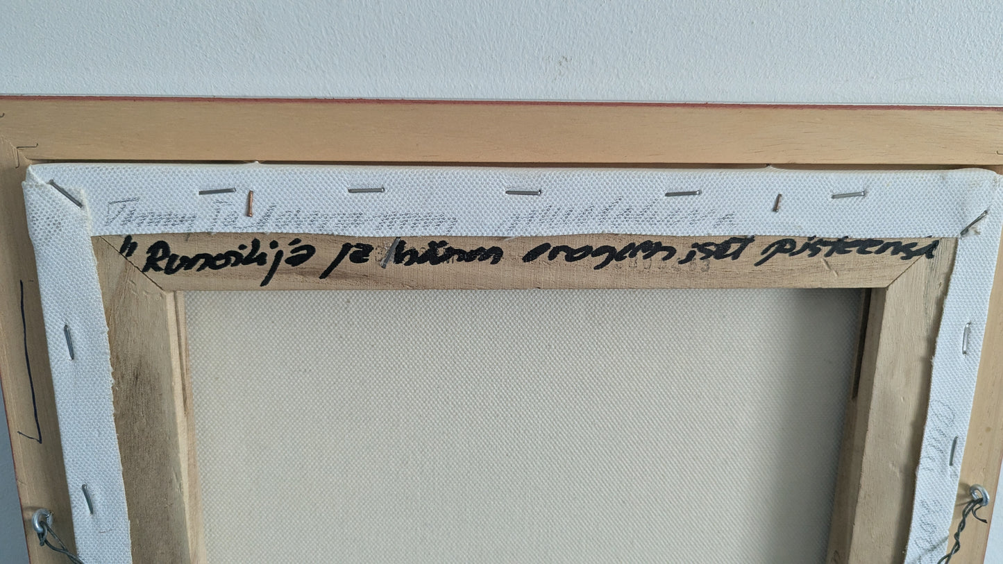 Francesca Vallin - Runoilija ja Hänen Erogeeniset Pisteensä (Sign, Öljy, 2007)