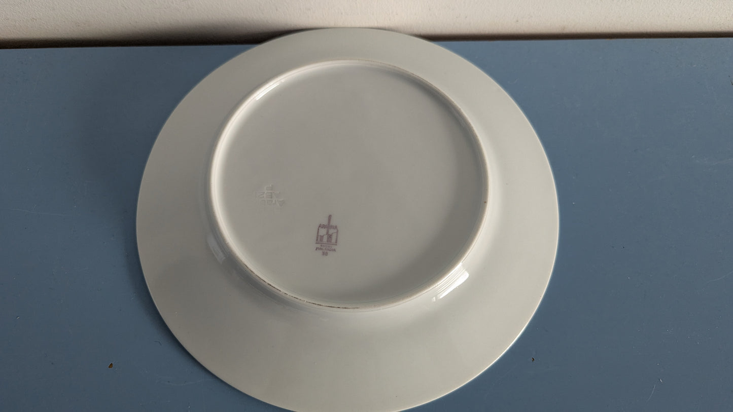 Arabia 7329 Salaattilautanen / Alkuruokalautanen (9kpl, 1931-1934, Einar Forseth)