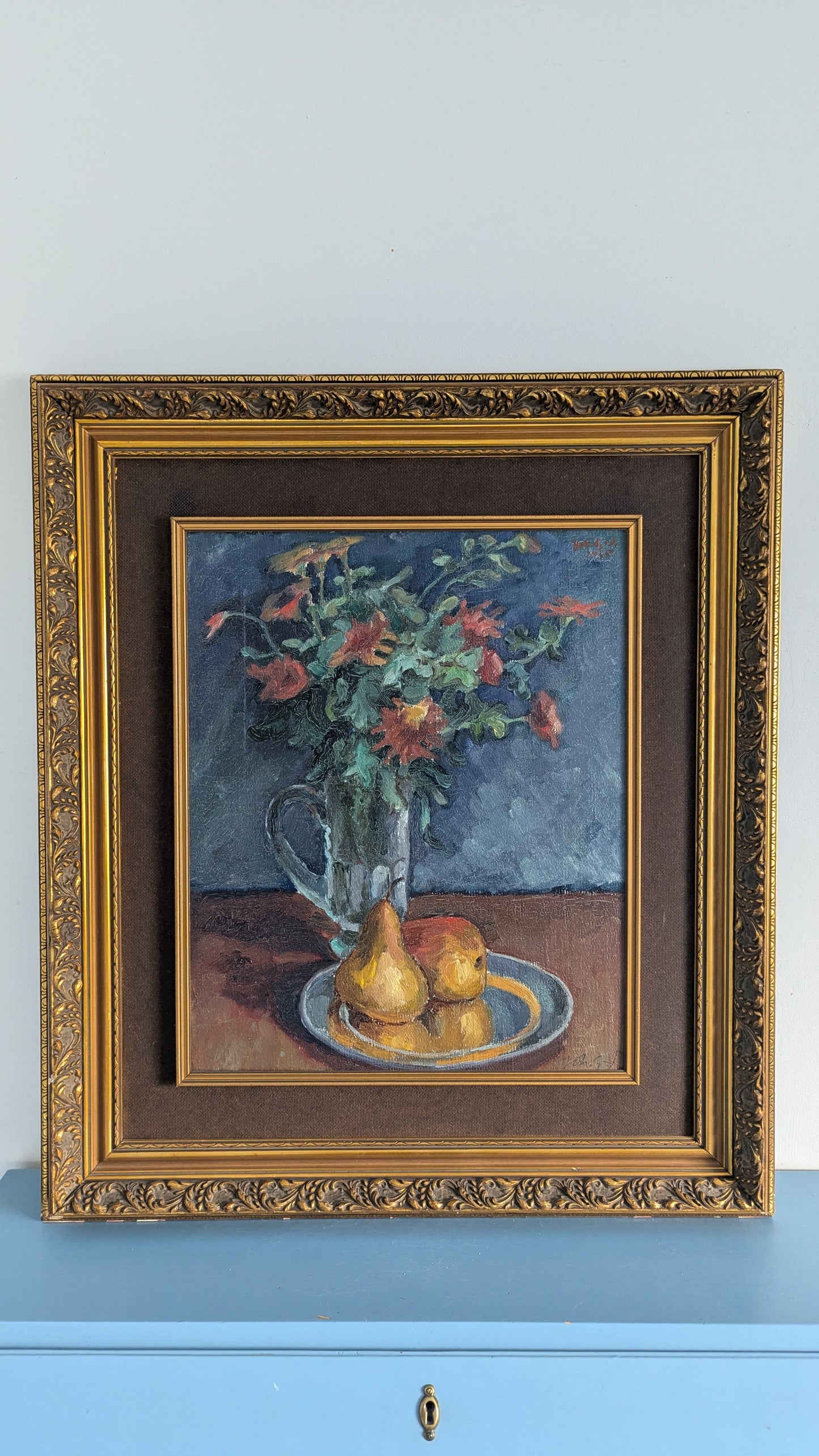Johannes Gebhard - Signeerattu Öljyvärimaalaus (1935)