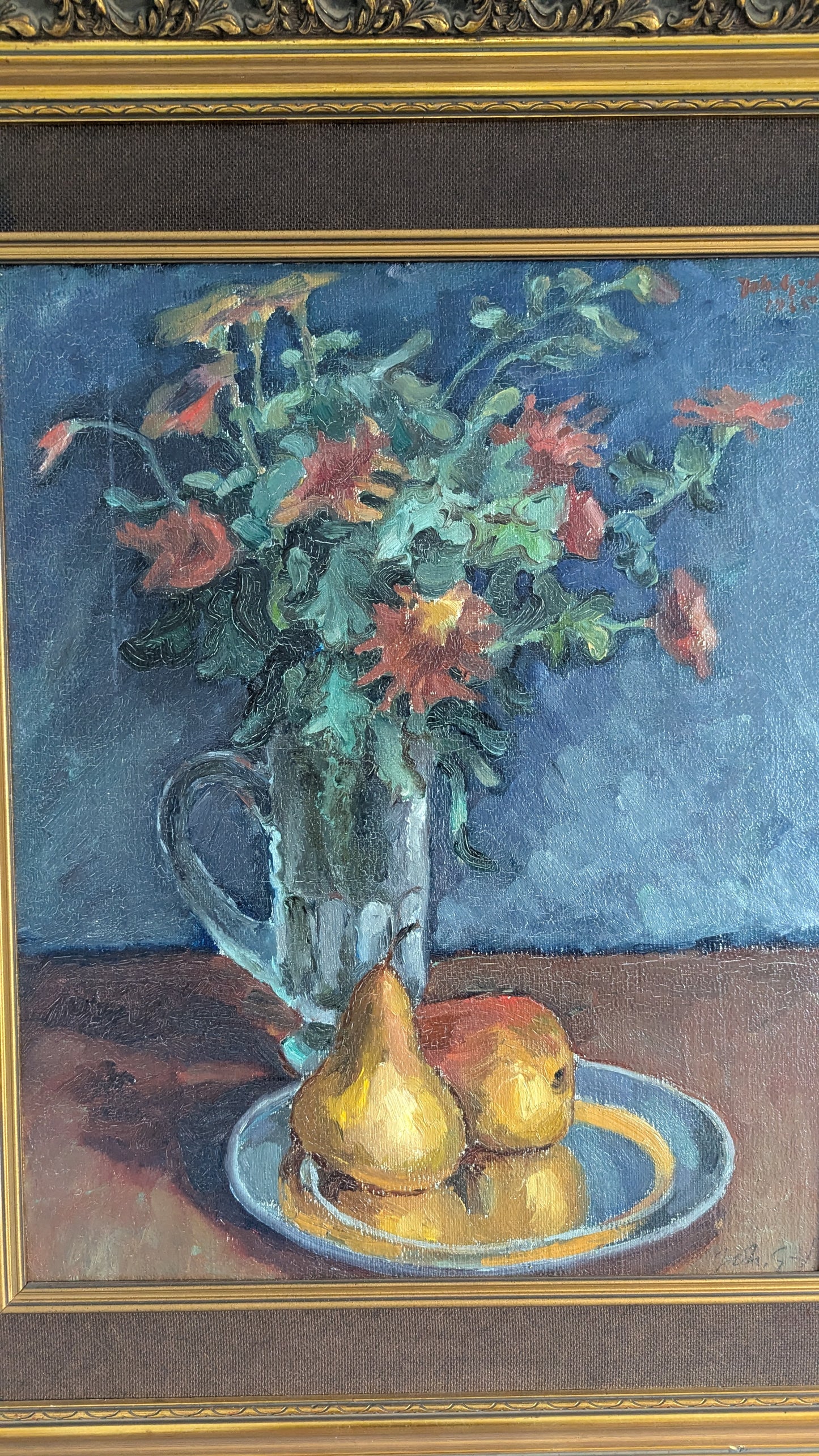 Johannes Gebhard - Signeerattu Öljyvärimaalaus (1935)