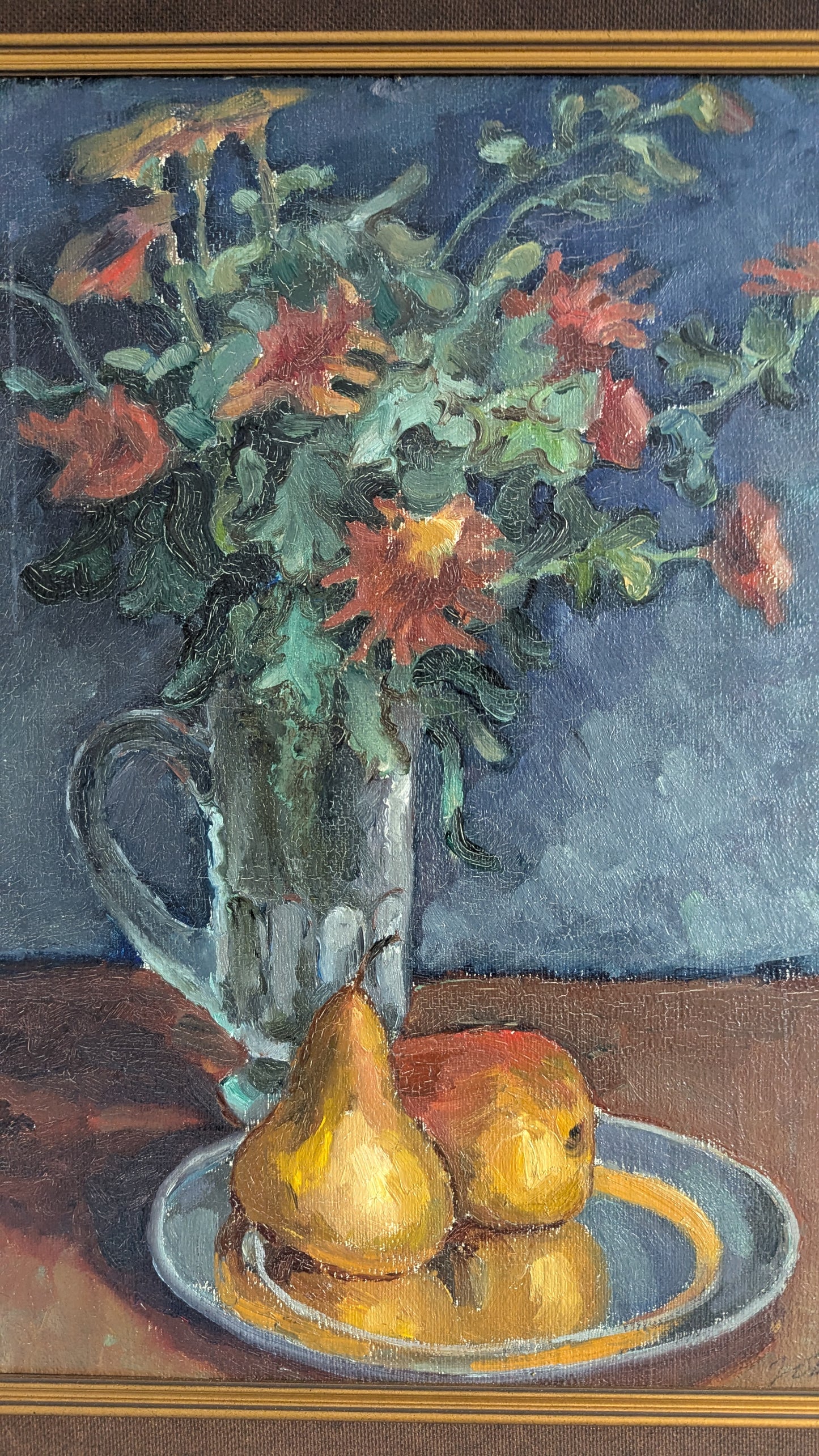 Johannes Gebhard - Signeerattu Öljyvärimaalaus (1935)