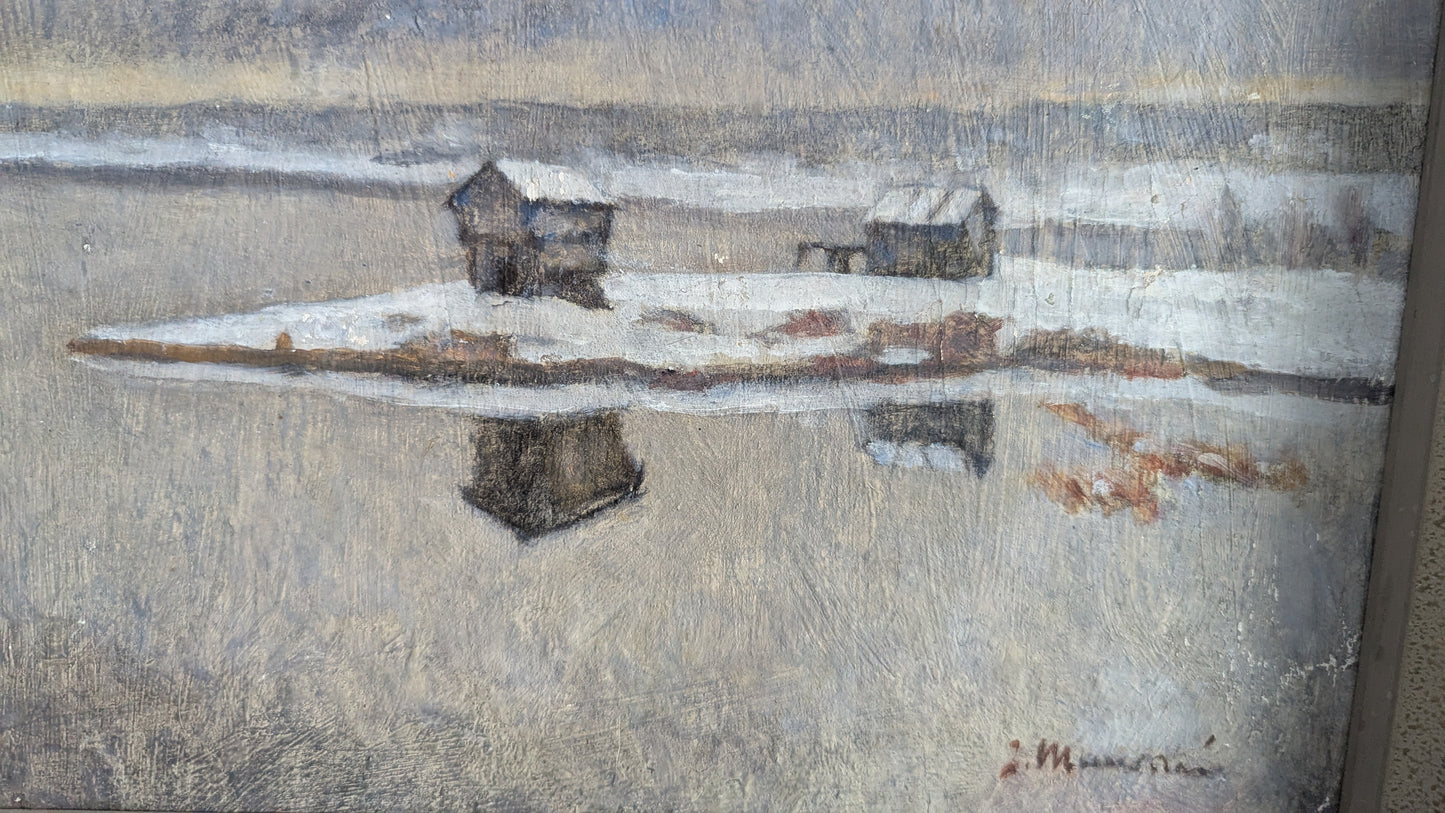 Janne Muusari - Signeerattu Öljyvärimaalaus