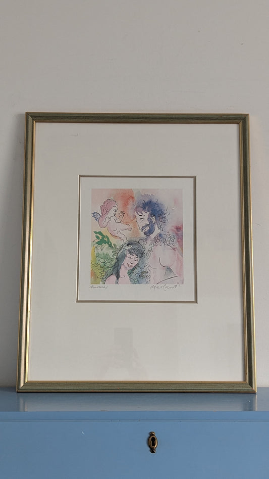 Audun Hetland - Amorine (Signeerattu Grafiikka)