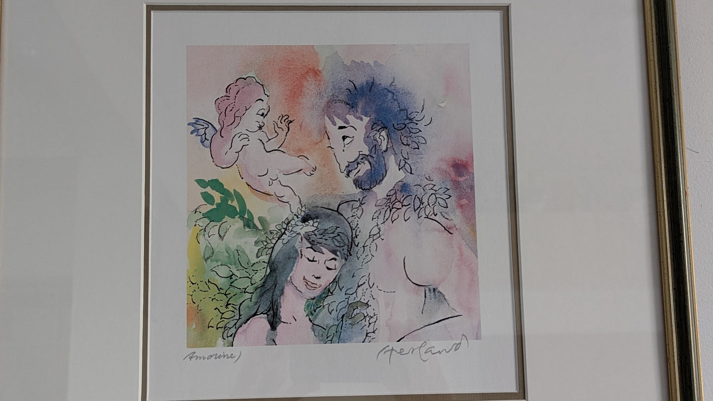Audun Hetland - Amorine (Signeerattu Grafiikka)