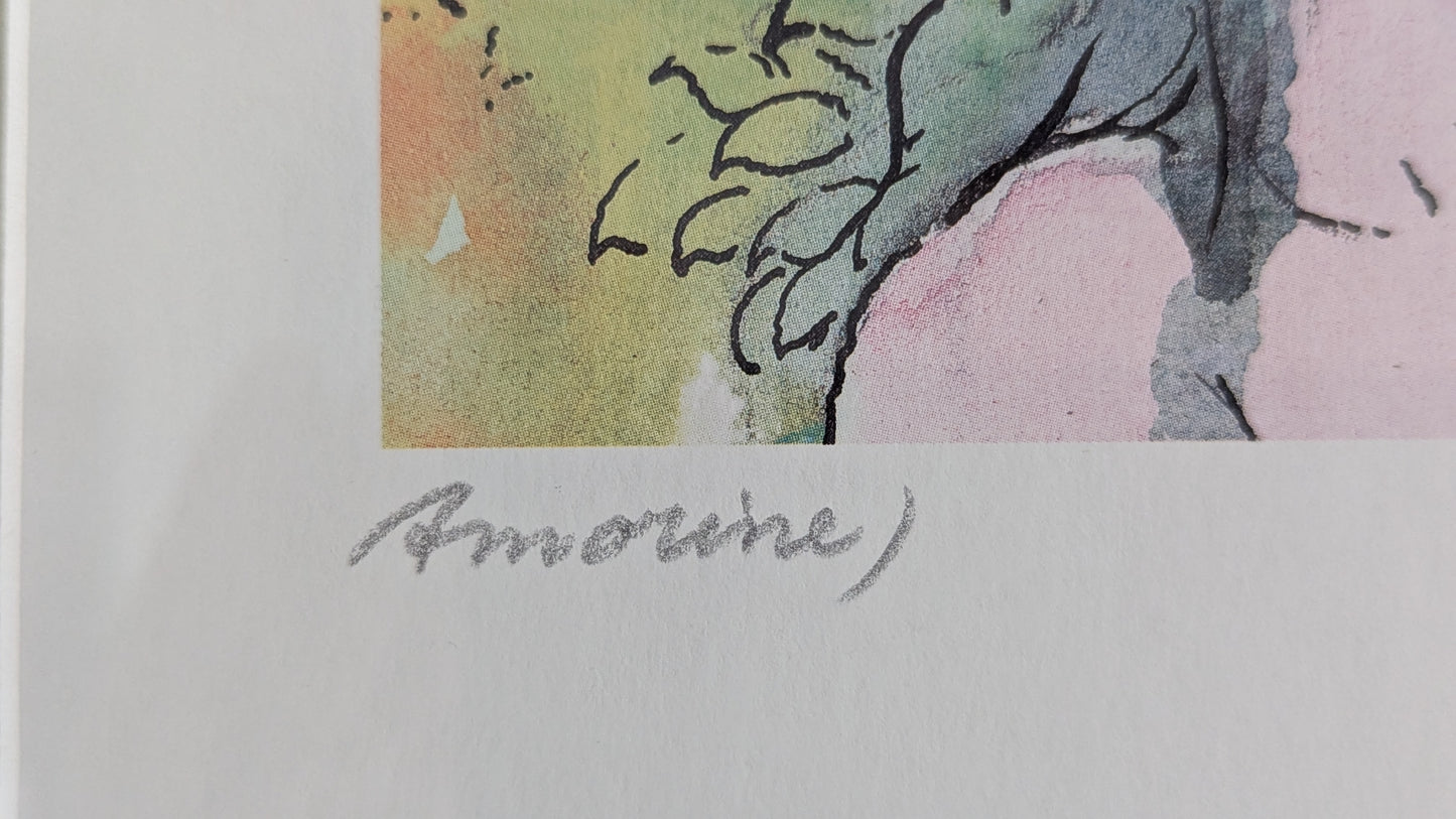 Audun Hetland - Amorine (Signeerattu Grafiikka)