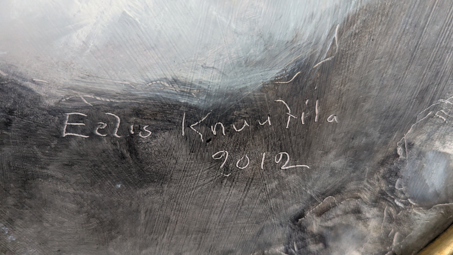 Eelis Knuutila - Signeerattu Öljyvärimaalaus / Taideteos (2012)