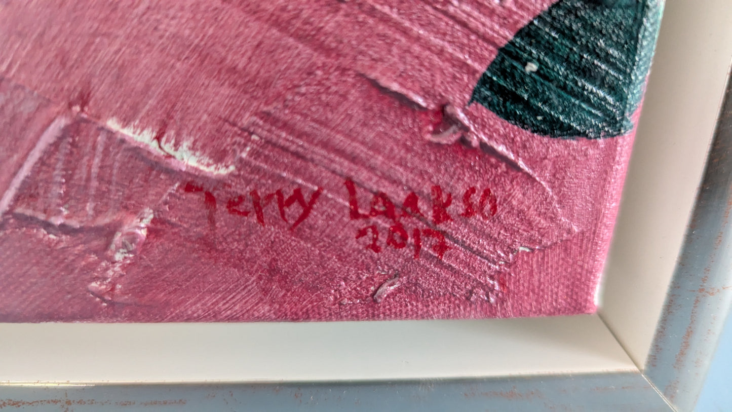 Terry Laakso - Signeerattu Öljyvärimaalaus (2017)