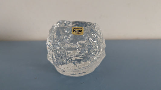 Kosta Boda - Lumipallo Tuikkulyhty (1973, Ann Wolff)