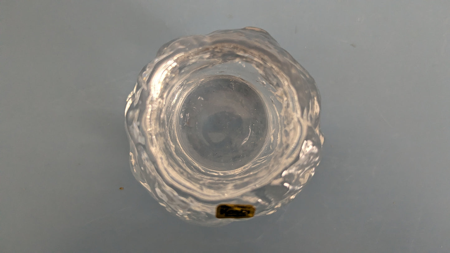 Kosta Boda - Lumipallo Tuikkulyhty (1973, Ann Wolff)