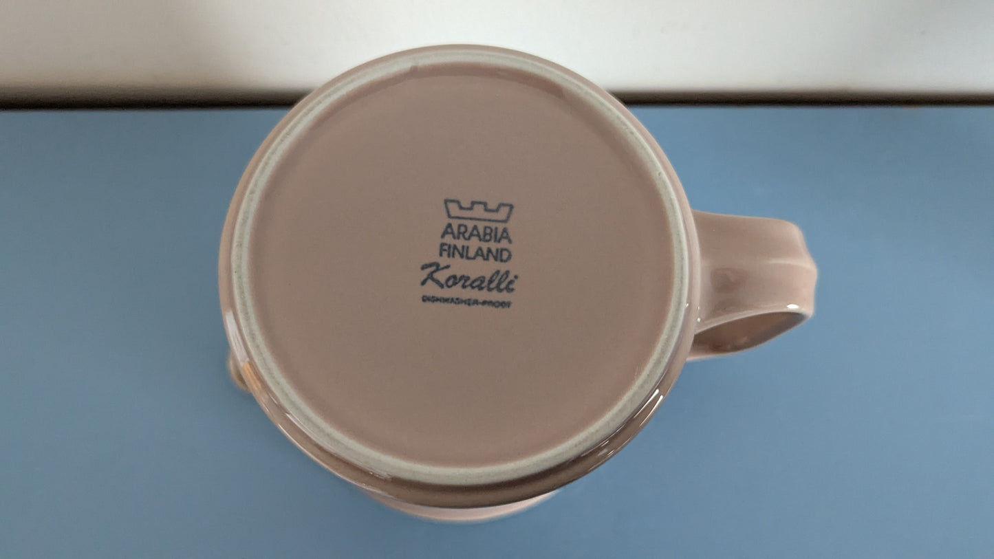 Arabia Koralli Kannu (1983-1987, Raija Uosikkinen)