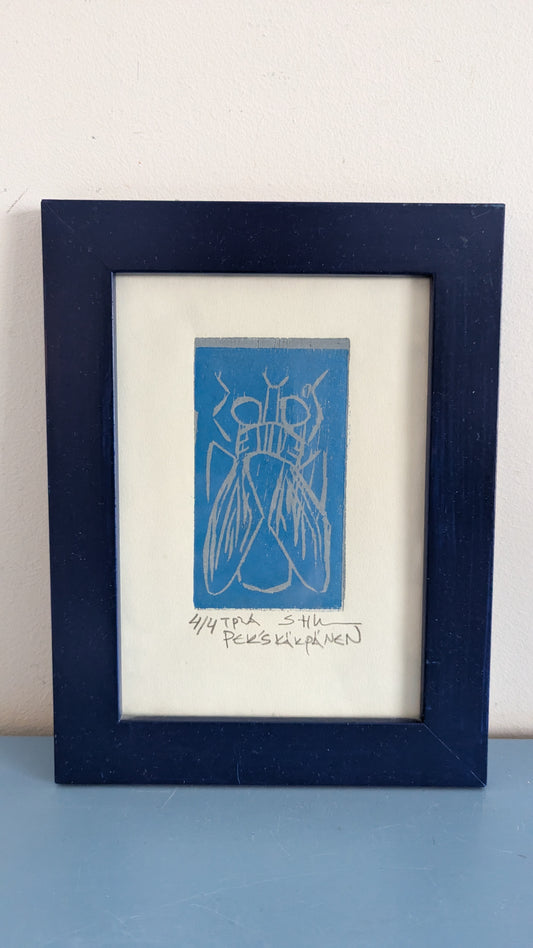 Sirpa-Helena Viljanen - Perskärpänen (Signeerattu Grafiikka)