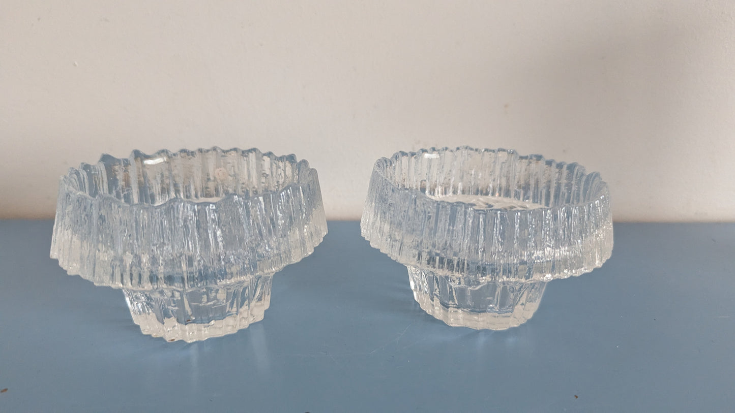 Iittala Stellaria Tuikkukippo (2kpl, 1970-1985, Tapio Wirkkala)