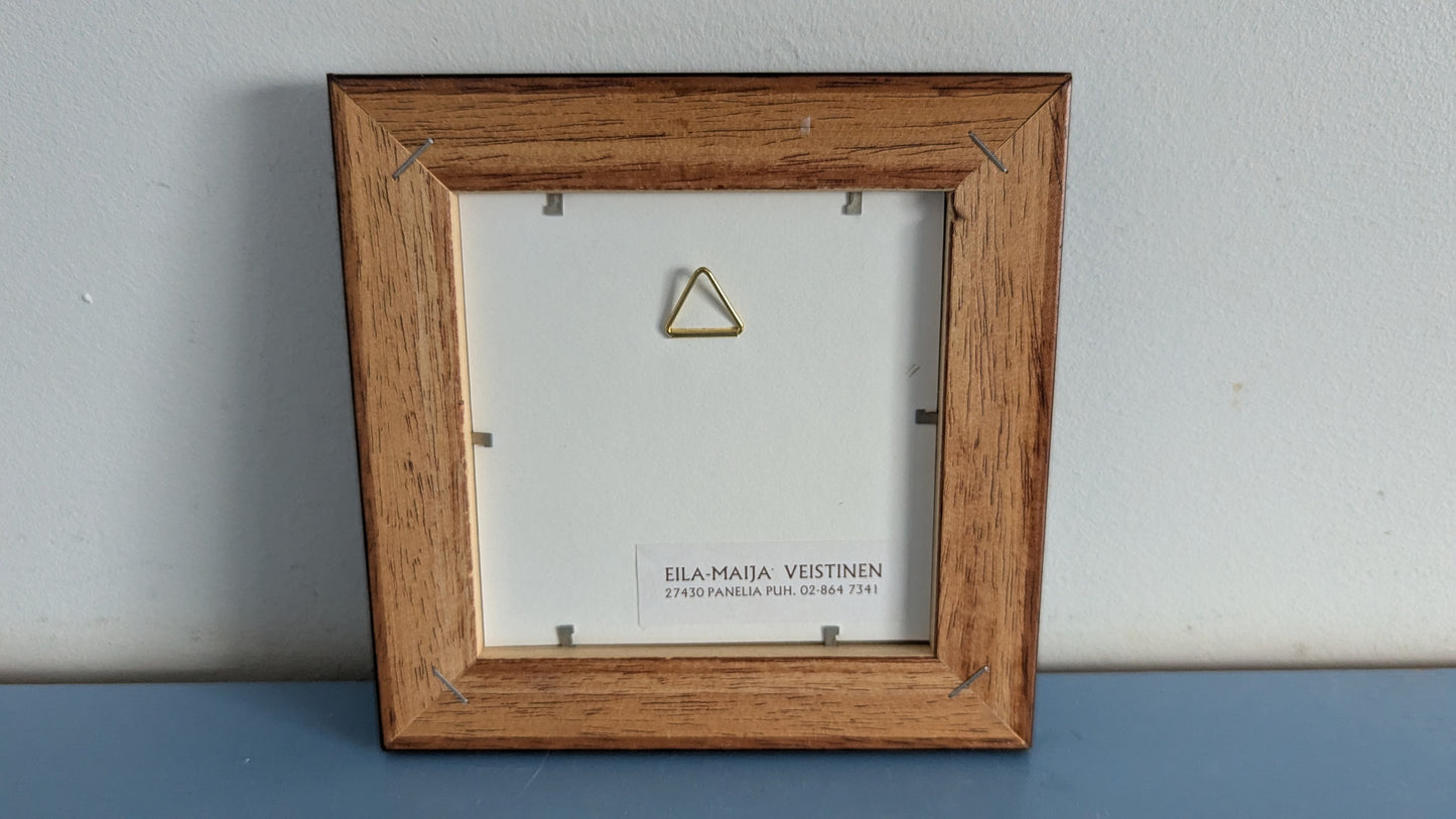 Eila-Maija Veistinen - Omena (Signeerattu Akvarellimaalaus 1999)