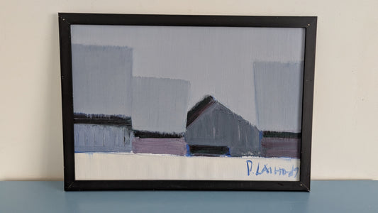 Pekka Laiho - Signeerattu Öljyvärimaalaus (1989)