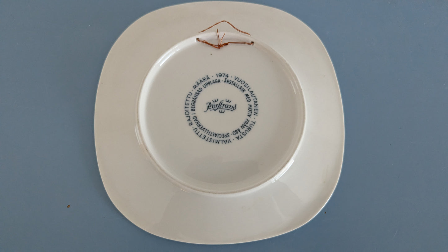 Rörstrand Vuosilautanen Turusta 1974
