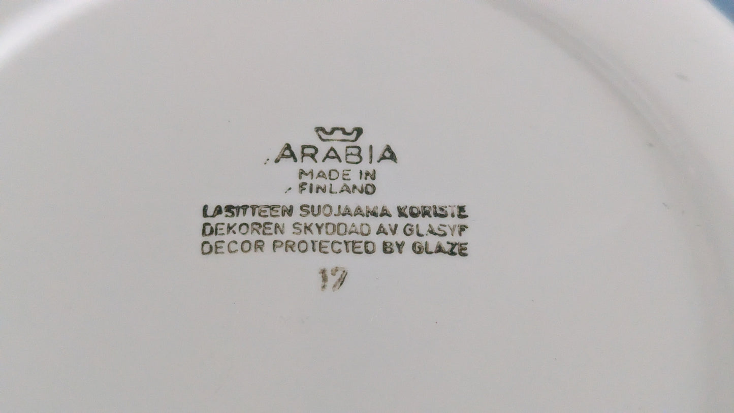 Arabia R2 Ruokalautanen (7kpl, 1955-1964, Raija Uosikkinen)