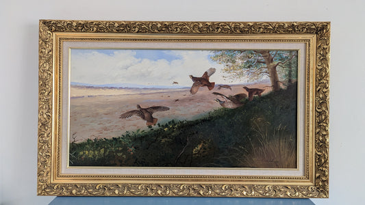 Signeerattu Öljyvärimaalaus Vuodelta 1989